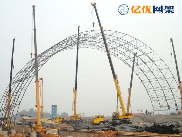 满洲里干煤棚网架