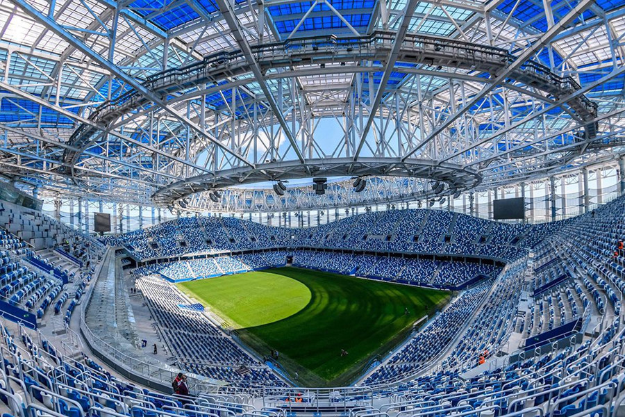 满洲里篮球场网架案例